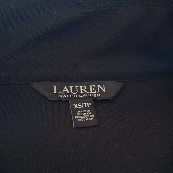 Lauren Ralph Lauren- Jacquard Faux Sherling Jacket- Size XS